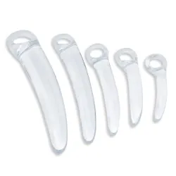 ClearlyHorny Kit de 5 Plugs Transparents Clear Claws